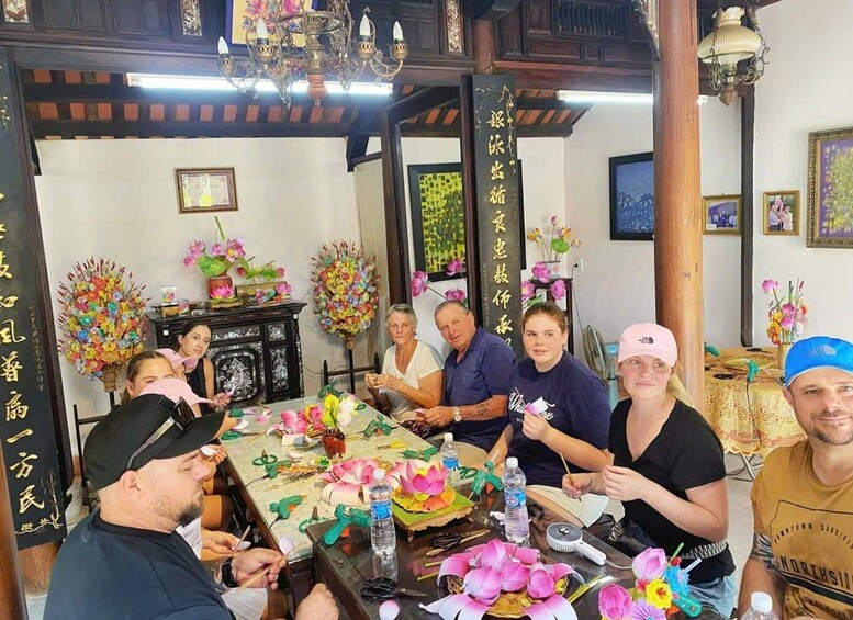 Hue: Perfume River Dragon Boat Tour with Cycling & Crafts 3