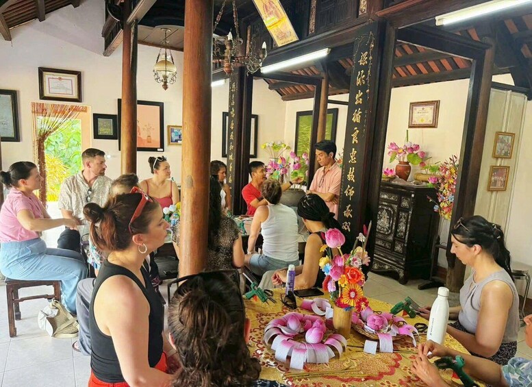Picture 1 for Activity Hue: Perfume River Dragon Boat Tour with Cycling & Crafts 2