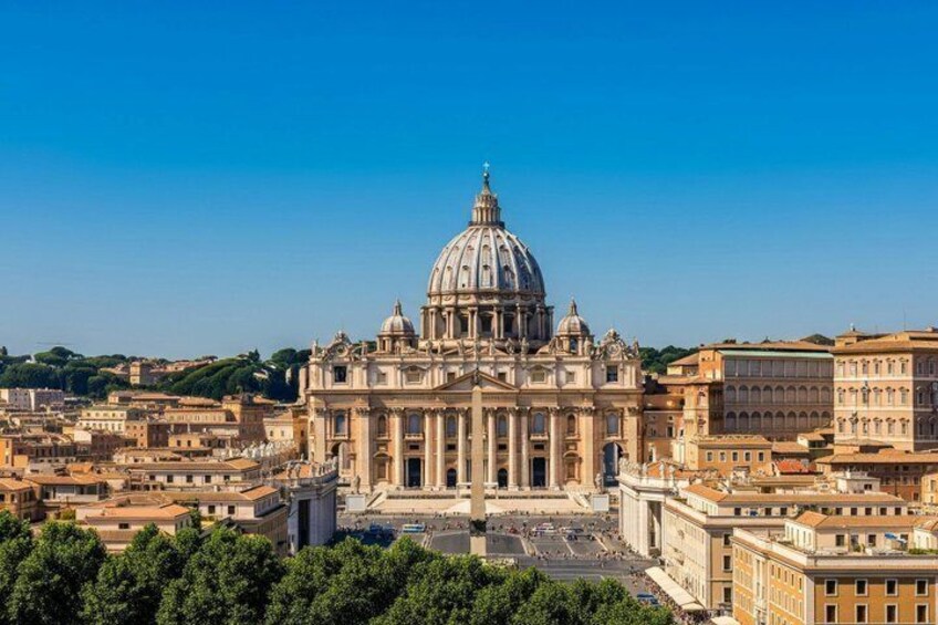 Saint Peter Basilica Hosted Entry with Dome Access 5