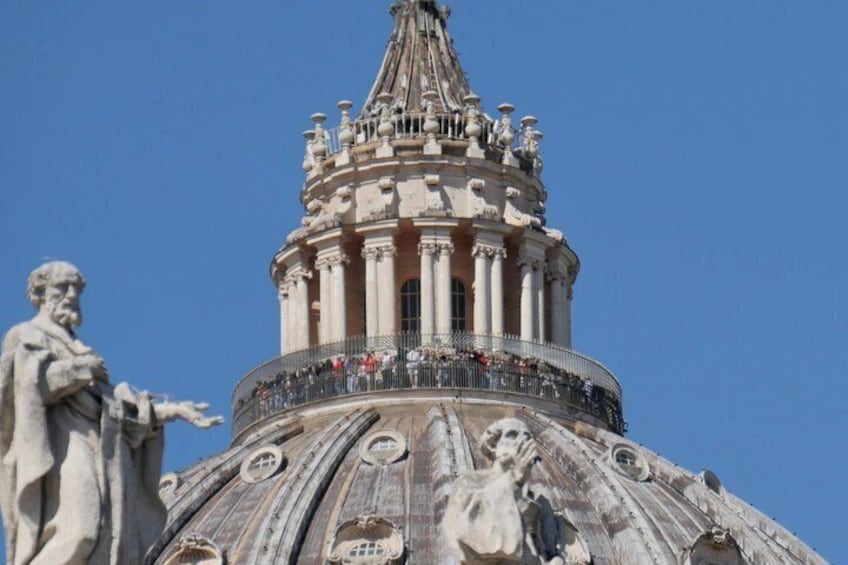 Saint Peter Basilica Hosted Entry with Dome Access 1