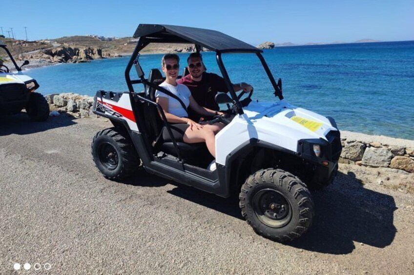 Mykonos Polaris RZR 570cc Buggy Tour with Scenic Views and Stops 3