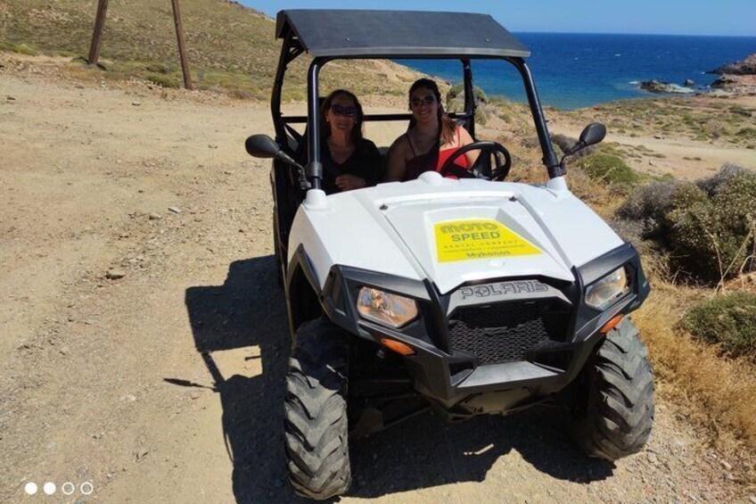 Mykonos Polaris RZR 570cc Buggy Tour with Scenic Views and Stops 2