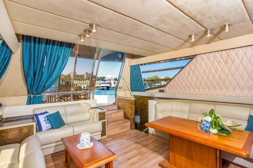 Picture 4 for Activity Rhodes: Socrates Luxury Yacht Private Trips 3
