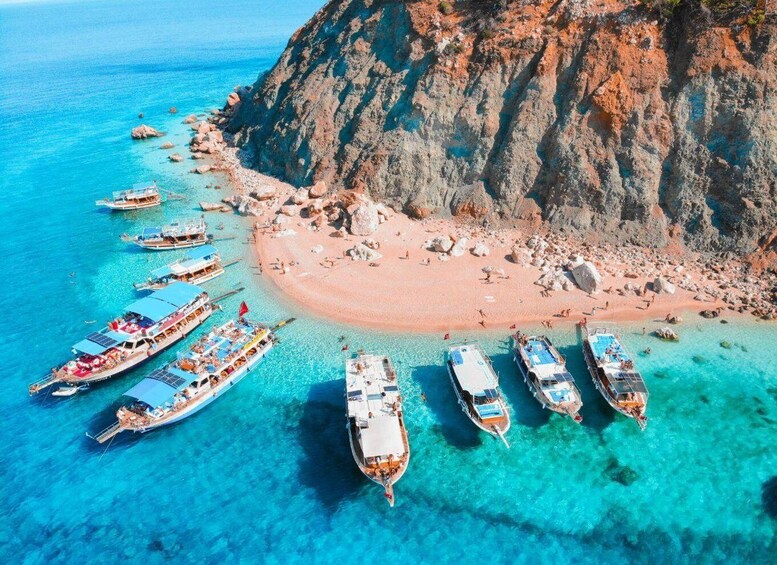 From Antalya: Suluada Island Boat Tour w/Lunch & Pickup 1