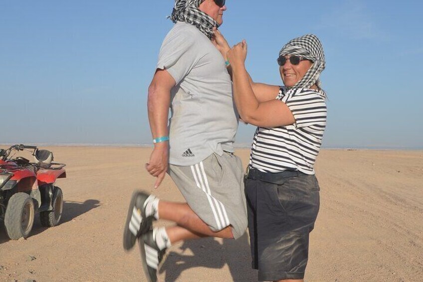 Premium ATV Quad Bike Desert Adventure and Camel Ride Hurghada 3