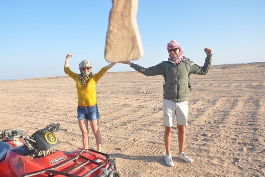 Premium ATV Quad Bike Desert Adventure and Camel Ride Hurghada 5