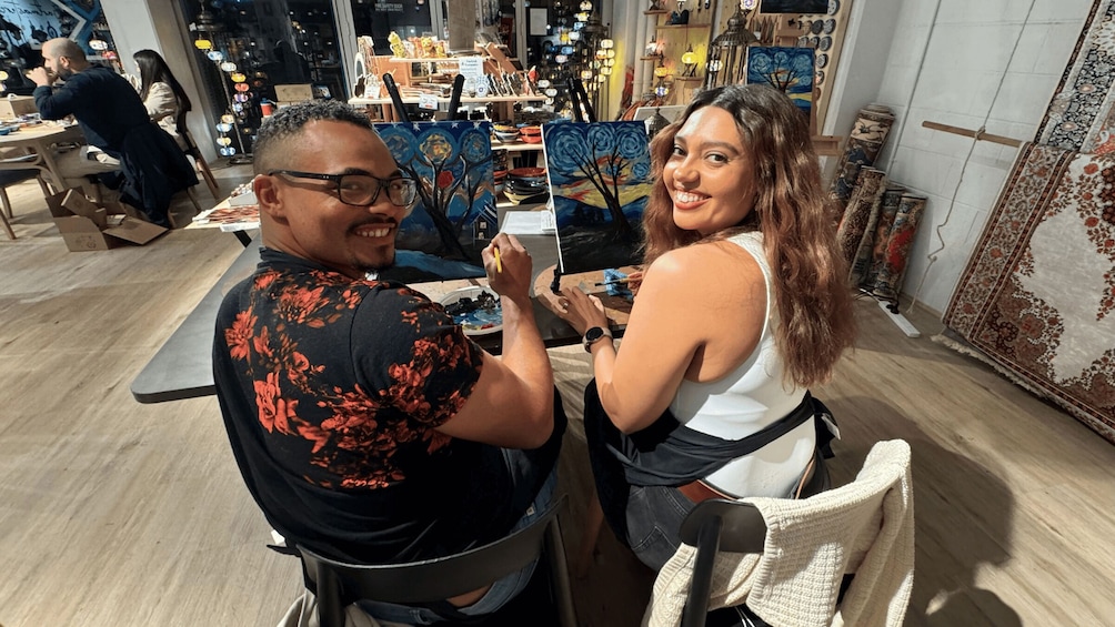 Picture 4 for Activity Sydney: Paint and Sip Classes - Acrylic, Canvas & Wine 3