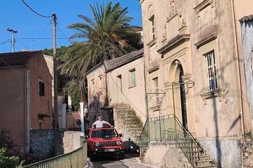 From Corfu Port: Private Jeep Adventure with Views & Swimming 3
