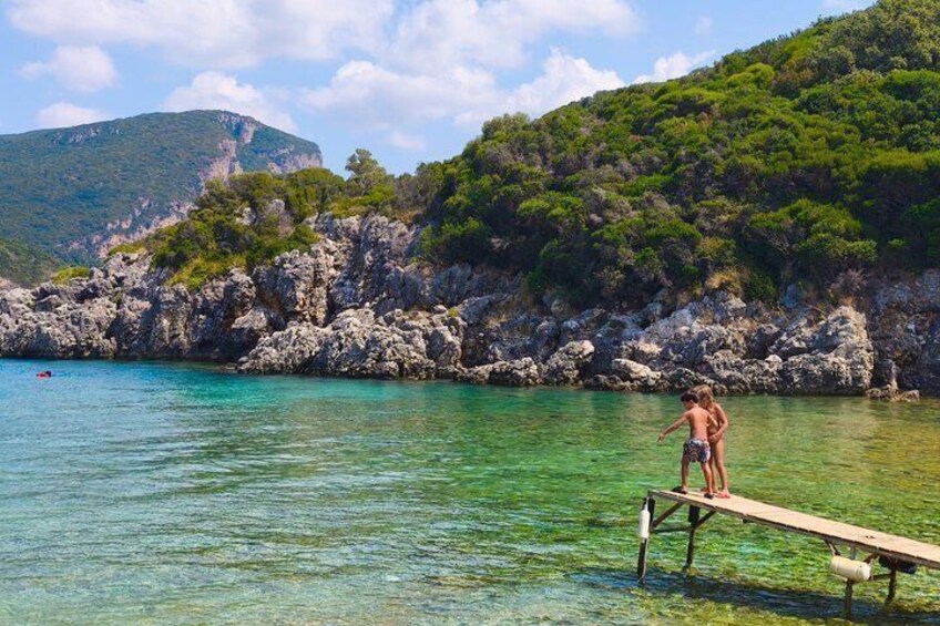 Corfu Port: Private Custom Jeep Safari, Off-Road & Beach Swim 5