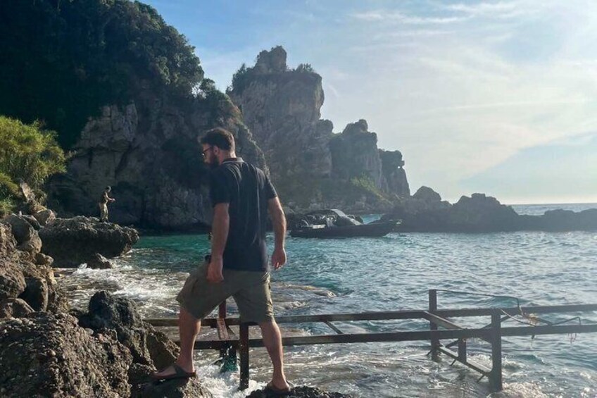 Corfu Port: Private Custom Jeep Safari, Off-Road & Beach Swim 2