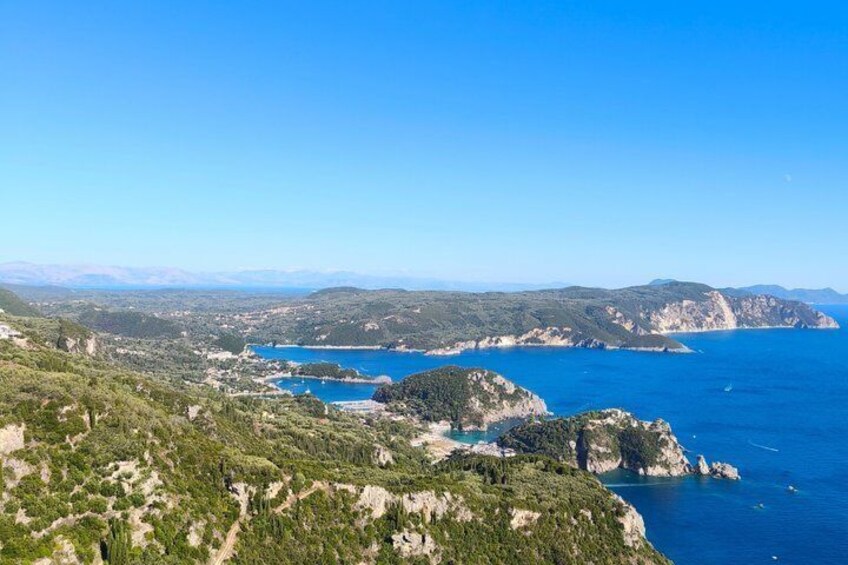 From Corfu Port: Private Jeep Adventure with Views & Swimming 5