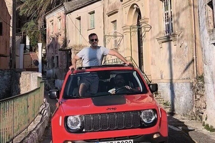 From Corfu Port: Private Jeep Adventure with Views & Swimming 5