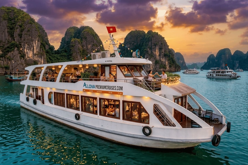 Picture 2 for Activity Hanoi: Ha Long Bay Best Cruise, Kayak, Swim, Cave & Buffet 2