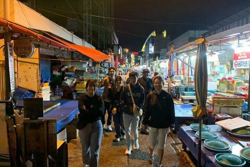 Busan Food Market Tour Seafoods and Street Foods 4