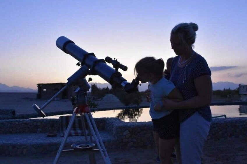 Hurghada Desert Stargazing Camel Ride BBQ and Telescope Show 1