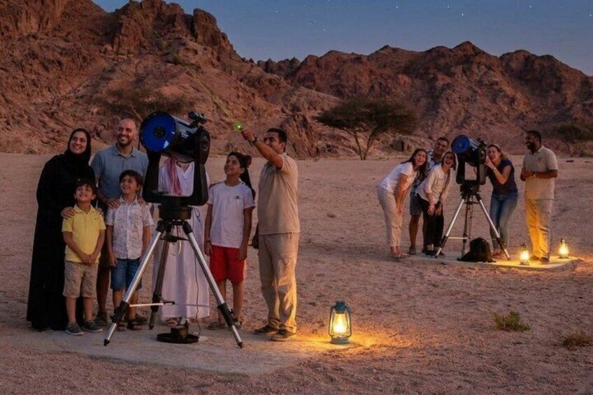 Hurghada Desert Stargazing Camel Ride BBQ and Telescope Show 3
