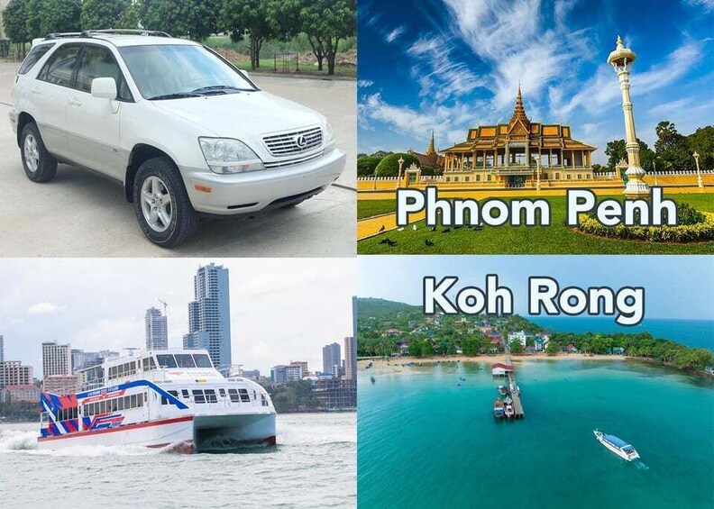 Phnom Penh: To/From Koh Rong Island Private Car & Ferry Boat 1