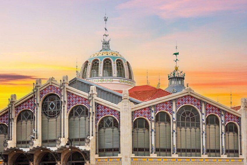 A historic building with a large dome and arched windows. 4
