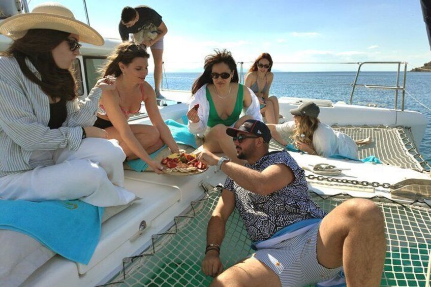 Wine Tasting and Catamaran Private Morning Cruise in Athens 2