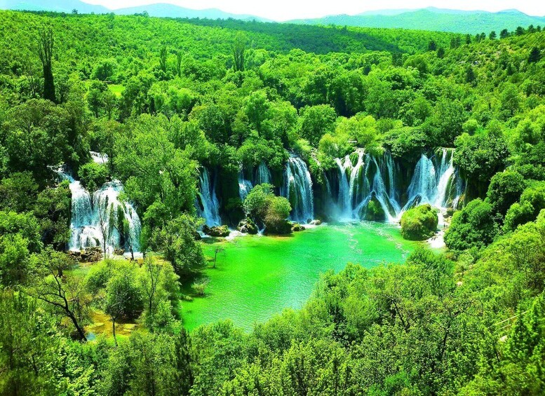 Picture 2 for Activity MOSTAR and Kravice WATERFALLS WITH ROYAL LUNCH from Orebic 4
