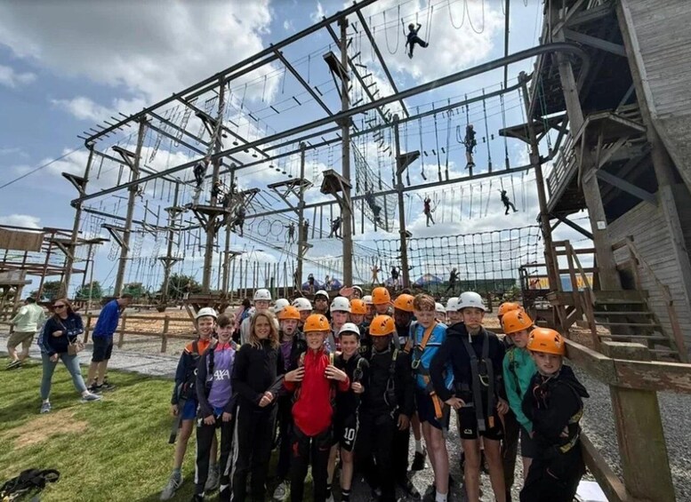 Dublin: Adventure Tower Pass with High Ropes & Zipline 1