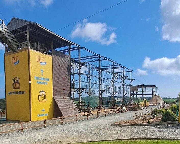Picture 1 for Activity Dublin: Adventure Tower Pass with High Ropes & Zipline 2
