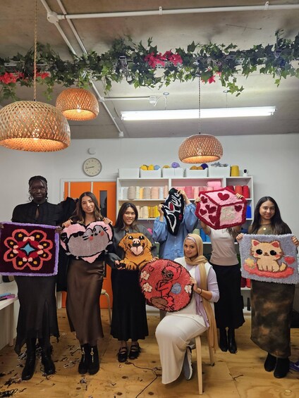 Picture 8 for Activity London: Beginner Rug Tufting Workshop in West London 5