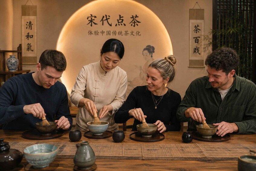 Picture 2 for Activity Beijing: Song Dynasty Tea Whisking Workshop with Photos 2