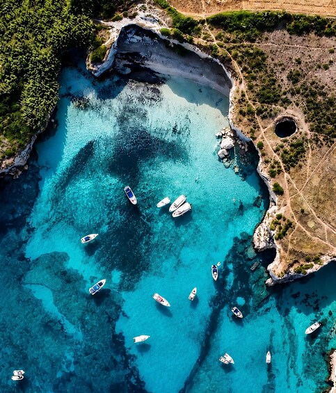 Picture 3 for Activity Otranto, Inflatable Boat Tour With Stops for Swimming and Aperitif 3