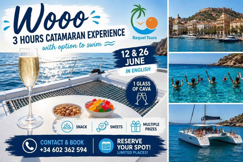 Cartagena: Catamaran Cruise with Swimming & Transfer 1