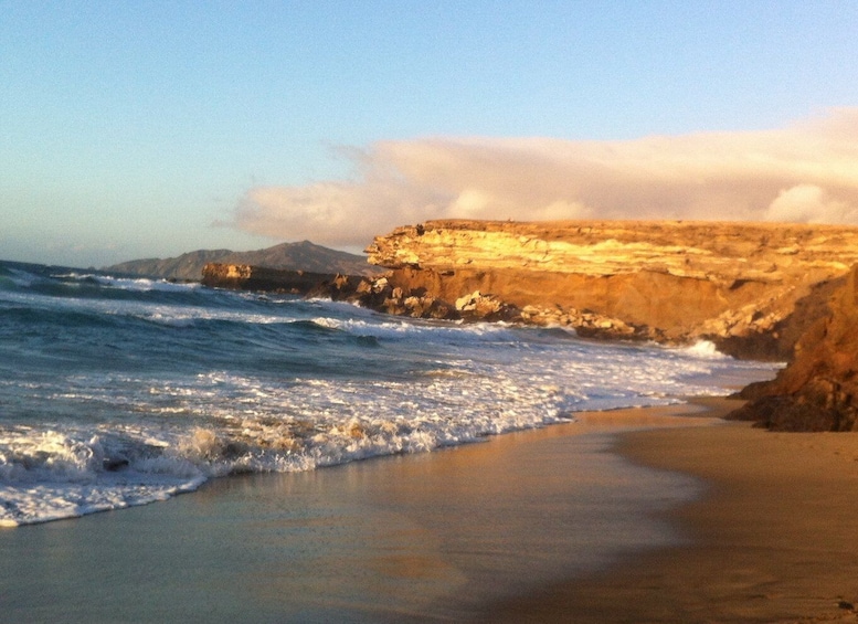 Sunset at the west coast of fuerteventura 1
