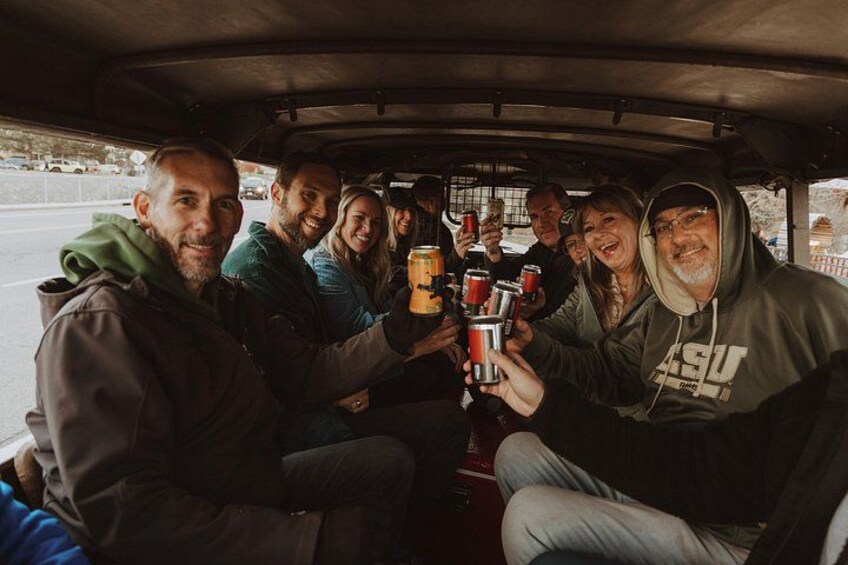 Brewery Tour in Vintage Safari Vehicle with Bier Touren 4