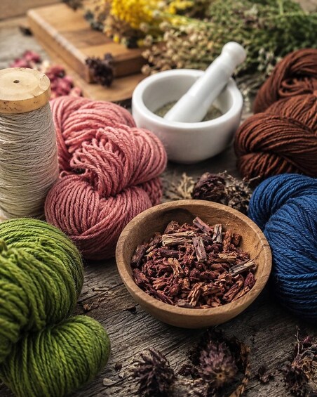 Chiusi: Botanical Colors Experience: natural dyeing workshop 1
