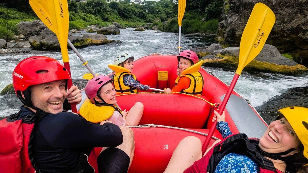 Tokyo: enjoy white water rafting In Tama river 1