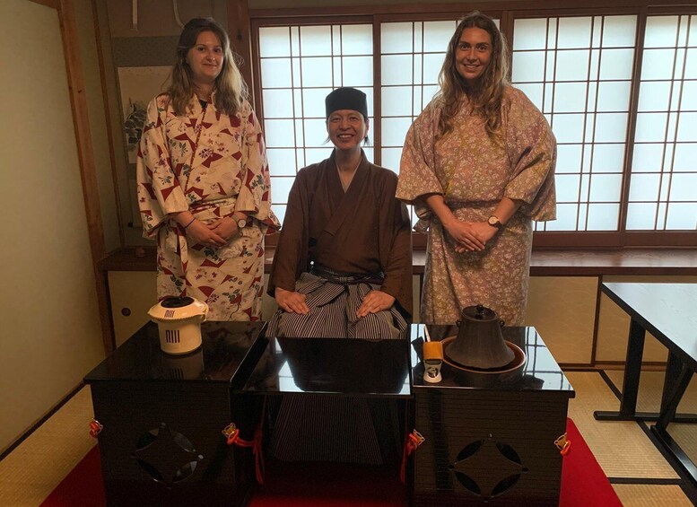 Picture 10 for Activity Kyoto: Tea Ceremony & Calligraphy Class in Ninenzaka 5
