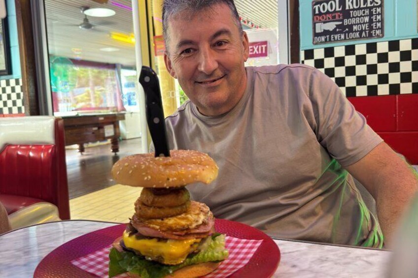 Whitsundays Shore Excursions : Lunch at George's Diner 1