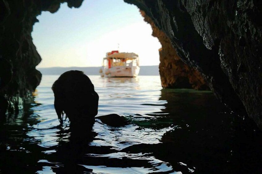 3h Sunset Krk & Plavnik Blue Cave Swim & Dolphin Tour 1