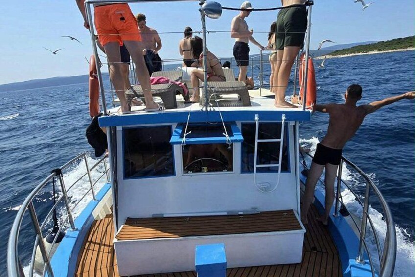 3h Sunset Krk & Plavnik Blue Cave Swim & Dolphin Tour 2