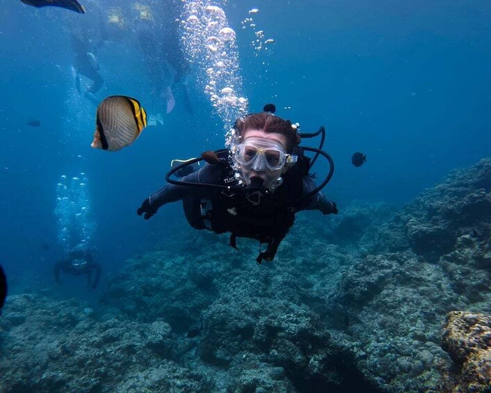Onna Okinawa: Private Introductory Diving Blue Cave 1
