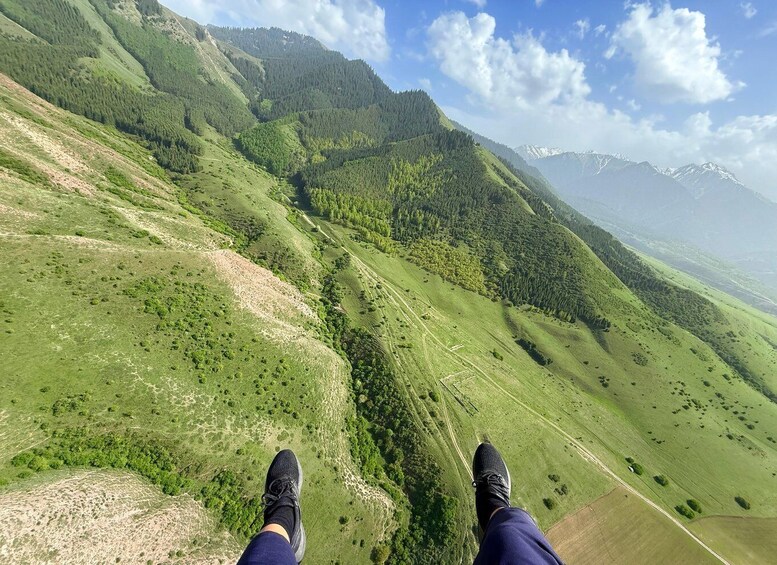 Picture 8 for Activity Almaty: Paragliding Tandem Flight Over Almaty Mountains 2