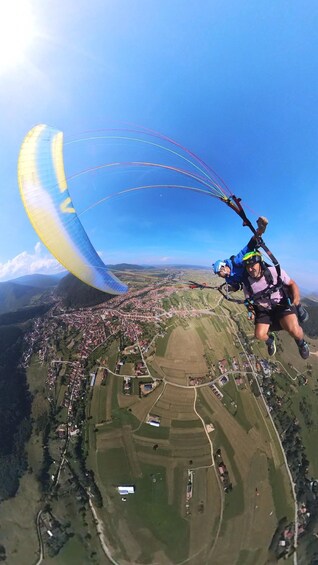 Sibiu: Tandem Paragliding over Păltiniș & Gura Râului 1