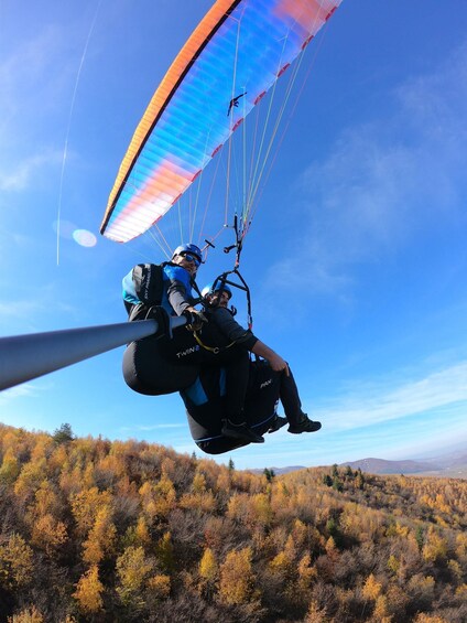 Picture 4 for Activity Sibiu: Tandem Paragliding over Păltiniș & Gura Râului 3