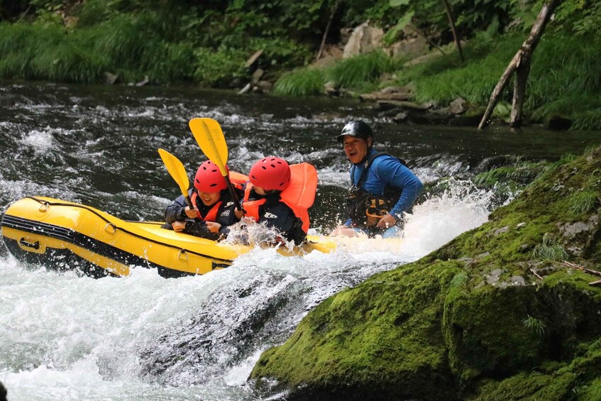 Picture 6 for Activity Furano: Private Rafting Tour with Hotel Pickup & Photo 4