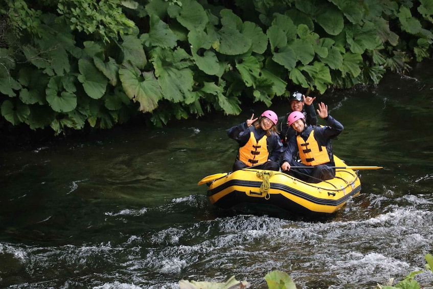 Picture 3 for Activity Furano: Private Rafting Tour with Hotel Pickup & Photo 4