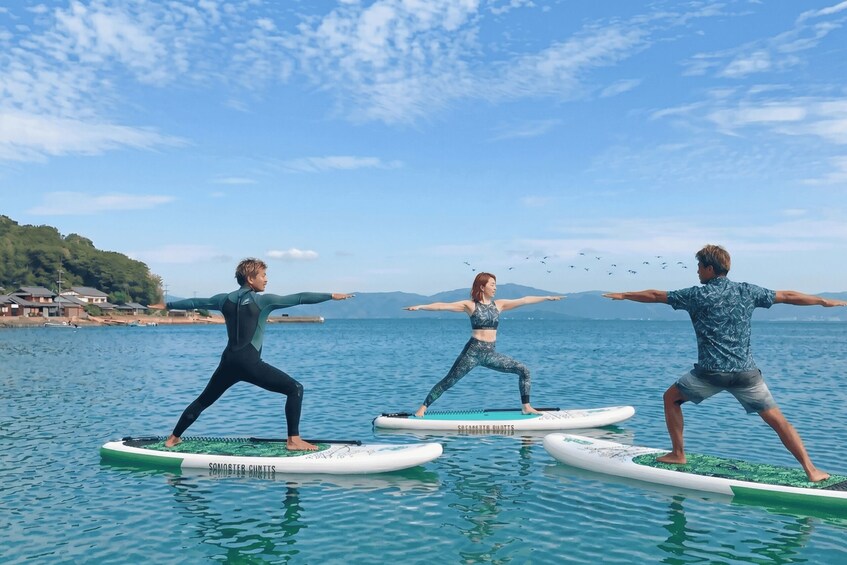 Picture 1 for Activity Lake Biwa SUP Experience: Kyoto Near & Shirahige Shrine 3