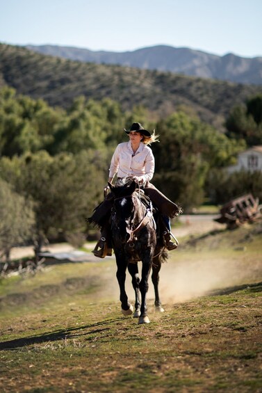 Peille: Experienced Riders Mountain Trail Horseback Ride 1