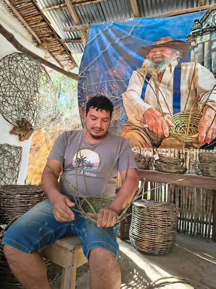 Picture 7 for Activity Barichara: Private Traditional Basketry Workshop with a Local Artisan 2