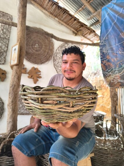Barichara: Private Traditional Basketry Workshop with a Local Artisan 1