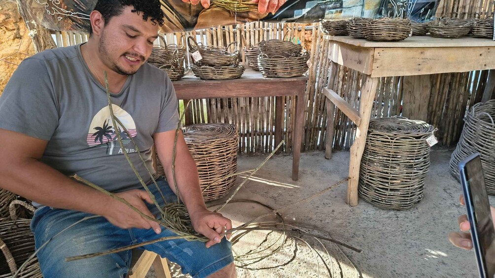 Barichara: Private Traditional Basketry Workshop with a Local Artisan 1