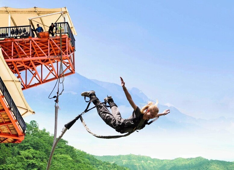 Picture 3 for Activity Rishikesh: Bungee Jumping Experience and Complimentary Video 3